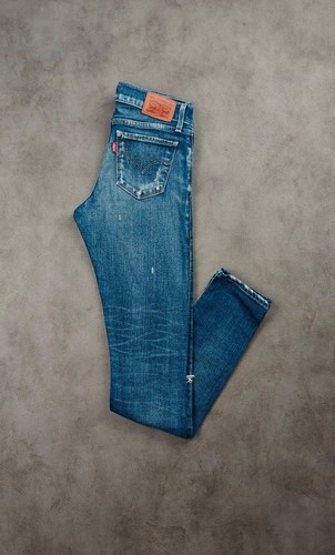 Levi 711 skinny selvedge - 711,