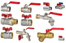 Kugelhahn mit Hebelgriff oder