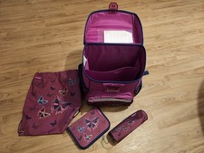 Herlitz Loop Plus Butterflies Schulranzen Set (50037360)