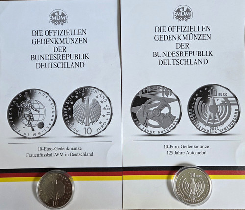 Euro gedenkmünzen brd - euro,