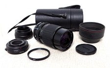 Sony NEX E Mount DSLR Fit Close Up Macro Zoom Lens Kit NEX-5 3 F5 5R 6 VG20+