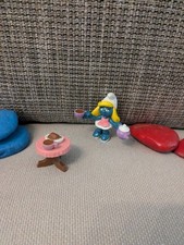 1x Schlumpfine Tee-Service HIGHLIGHT Tasse Und Kanne LILA Schlümpfe smurfs (E025