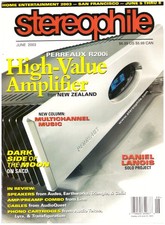 Stereophile Vol.26 No.6, June 2003: Perreaux R200i | Linn Klimax Twin & Kontrol