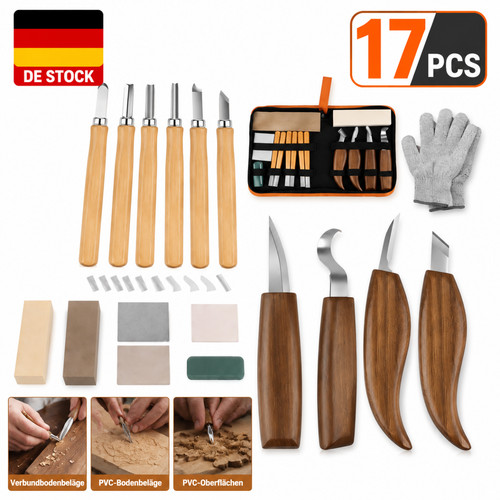 Teilig schnitzwerkzeug set - 17-teilig,