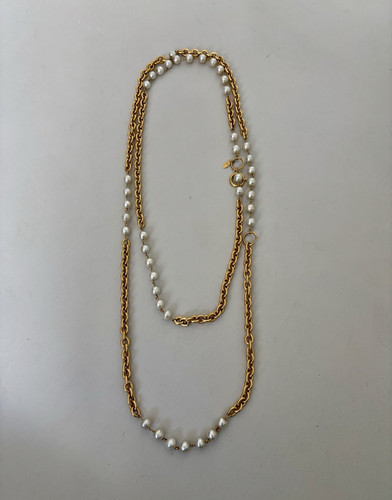 Chanel halskette goldfarben - chanel,