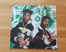 ERIC B. RAKIM "PAID IN FULL" LP Hip Hop Original 1987 Rush Records / TOP !!!