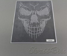 LEGESCHABLONE Totenkopf /