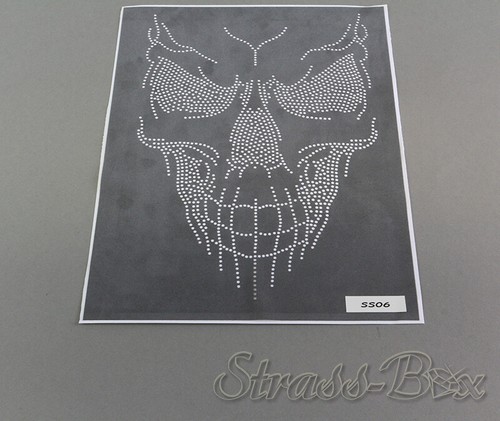 Legeschablone totenkopf - legeschablone,