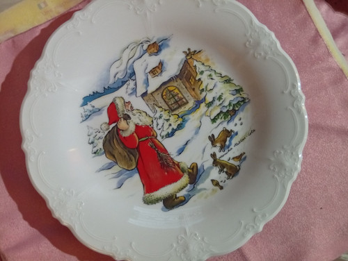 Bavaria porzellan teller - porzellan,