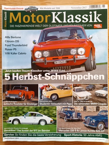 Motor klassik 2017 - 11/, u.a