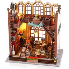 Holz Puppenhaus Bausatz, DIY