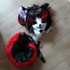 Furry Partial Suit Gothic