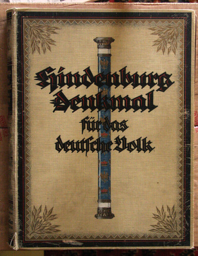 Hindenburg denkmal für das - hindenburg-denkmal,