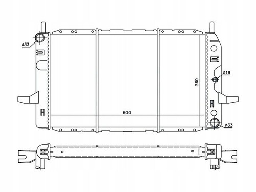 Wasserkühler für ford - wasserkühler,