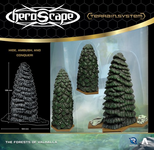 Heroscape forests valhalla - heroscape, of