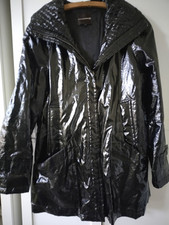 Greenstone*Jacke*Mantel*Gr.40-44*siehe Maße*verdeckte Kapuze i. Kragen*schwarz