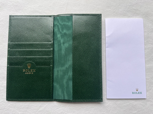 Rolex brieftasche karten etui - rolex,