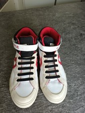 High-Leder-Sneaker Converse Retrodesign Gr. 37 weiß neuwertig