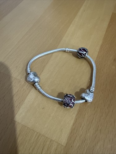 Pandora armband mit charms - pandora, 3