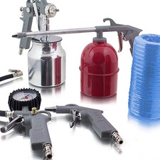 Luftdruckmesser Luftdruckprüfer Kompressor Zubehör Set mit Schlauch 5tlg Bituxx