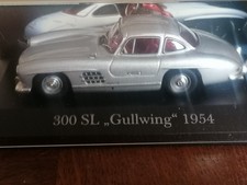Sammlerstück Modelauto MERCEDES BENZ 300 SL  Gullwing 1954 1:43  DE AGOSTINI