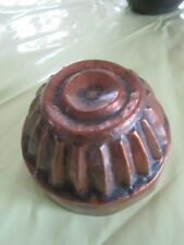 Alte Kupferbackform kleiner Guggelhupf aus Bäckereiauflösung