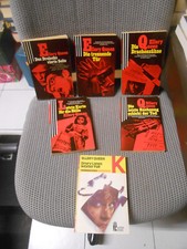 6 x Ellery Queen Erstausgaben