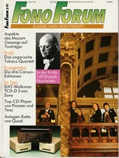 Fono Forum 3/1991 Mozart