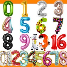 Folienballon Zahl Folien