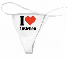 String Tanga I Love Ausleben
