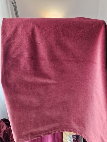 Large long red velvet - long,