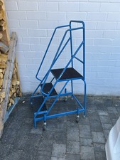 Stehleiter Podestleiter Plattformleiter Leiter Rollen Stabil Treppe