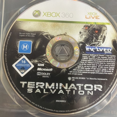 Terminator salvation xbox - salvation,