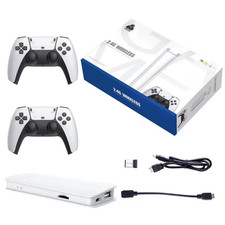 M15 40000+4K HDMI TV Video Game Stick Retro Gaming-Console 2 Wireless Controller