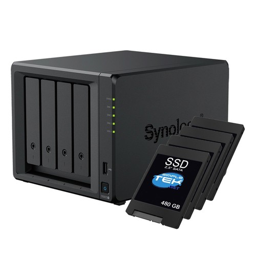 Synology ds925 nas 4x480gb - synology,