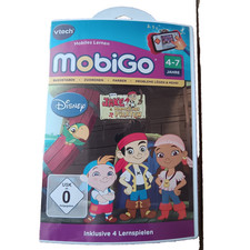 Vtech mobigo Lernspiel - DISNEY  JAKE " NIMMERLAND PIRATEN "