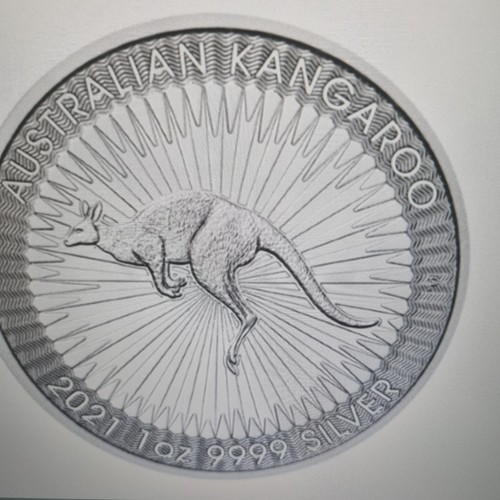 Unze silber kangaroo - 25, x