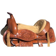 Kinder Jugend Kinder Pony Sattel Leder Pleasure Western 14 bis 18 Zoll