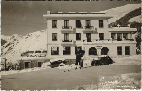 Cpa edelweiss hotel - ak,