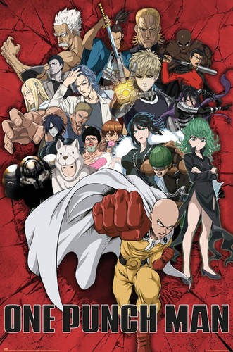 Poster one punch man heroes - poster,