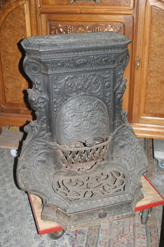 Gussofen kanonenofen kamin - gussofen,