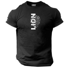 Löwe T-Shirt Gym Kleidung