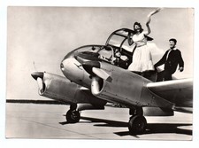 Ak Lufttaxi Super Aero 45 S Reiseflugzeug und Rundflugmaschine Lufthansa 1957