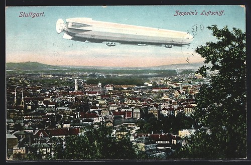 Ansichtskarte stuttgart - ansichtskarte,