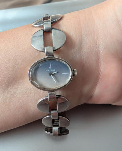 Edox vintage 800 silber - vintage,