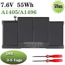✅55Wh Akku für MacBook Air 13" 13 inch Mid 2011 2012 2013 Early 2014 2015 A1466