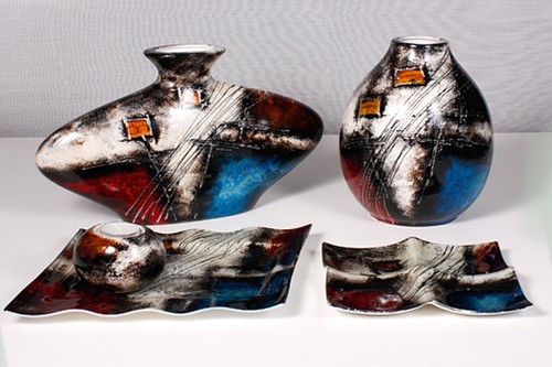 Teller glas deko - deko, schale