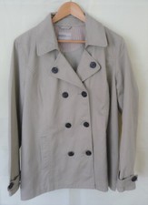 Jacke Damen beige Größe 46