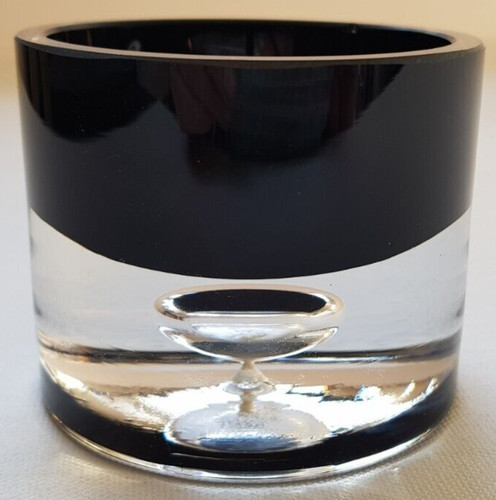 Teelichthalter glas schwarz - teelichthalter,