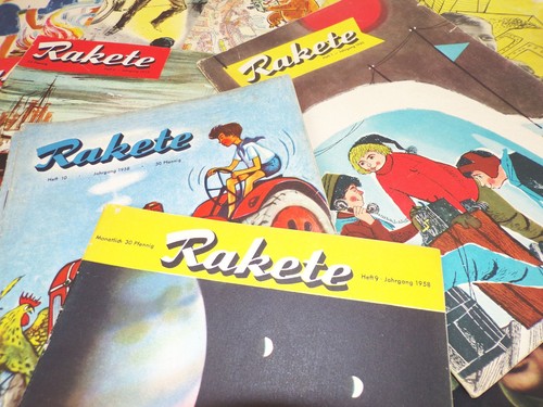 Rakete ddr kinderzeitschrift - rakete,